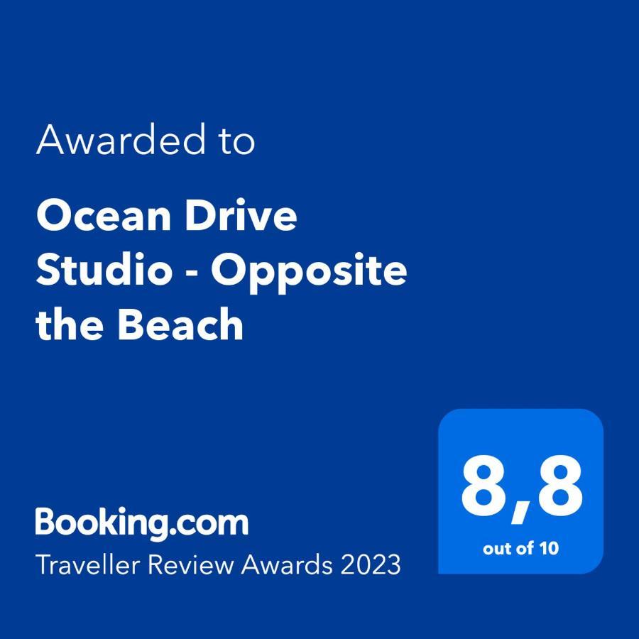 Ocean Drive Studio - Opposite The Beach 格兰贝伊 外观 照片